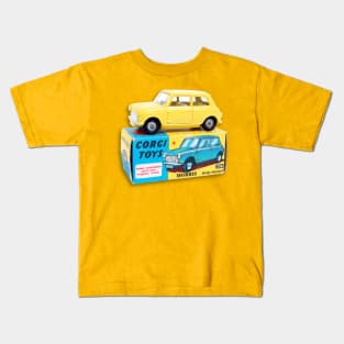 YELLOW MORRIS MINOR TOY CAR Kids T-Shirt